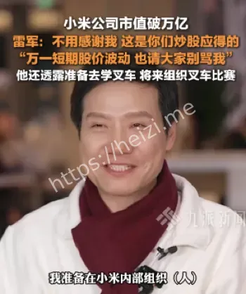 雷军放大招